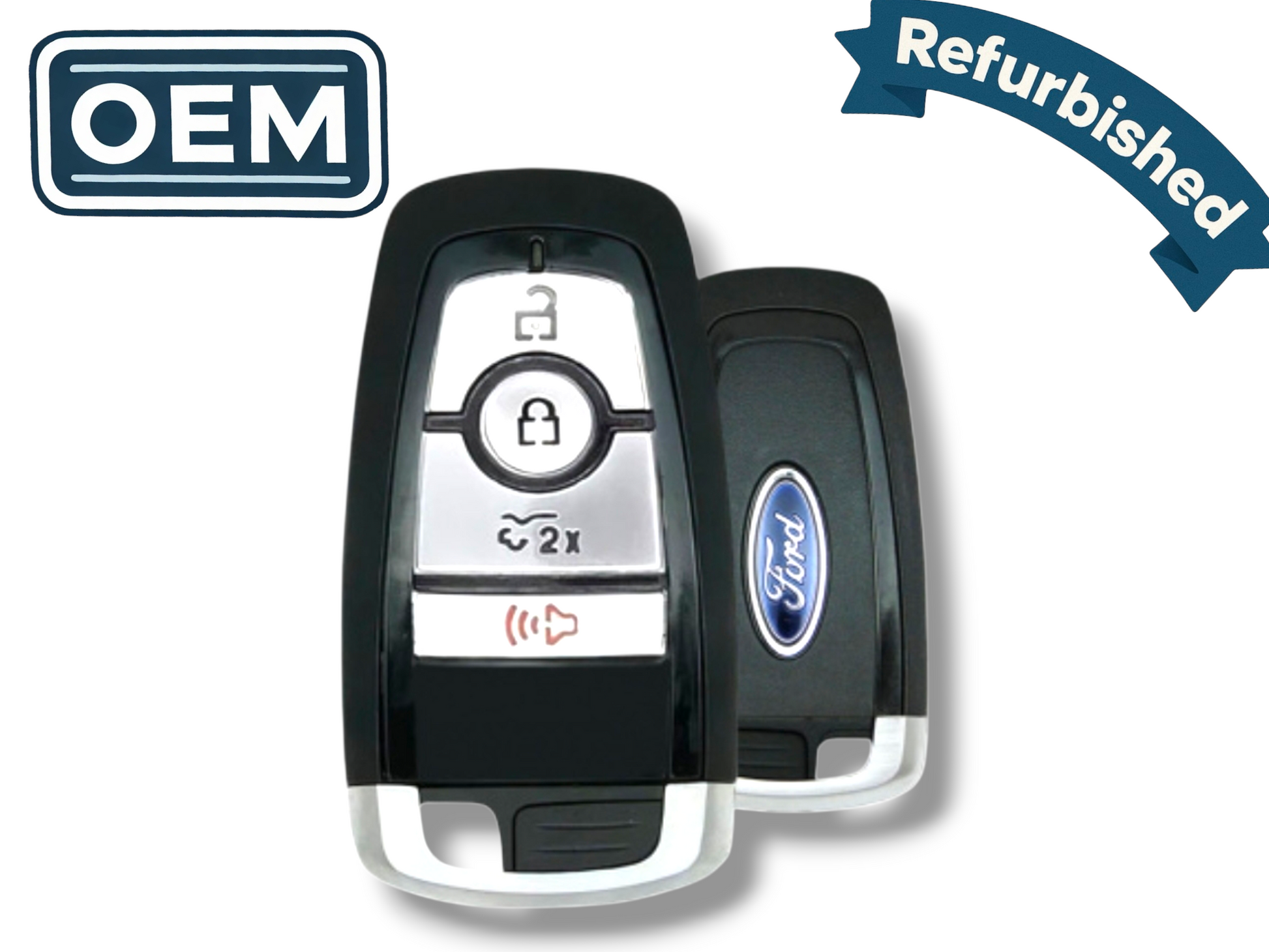 22-24 Ford F-150 Lightning Smart Key 4-Button PN: 164-R8303 / M3N-A3C054338 (OEM Refurb)