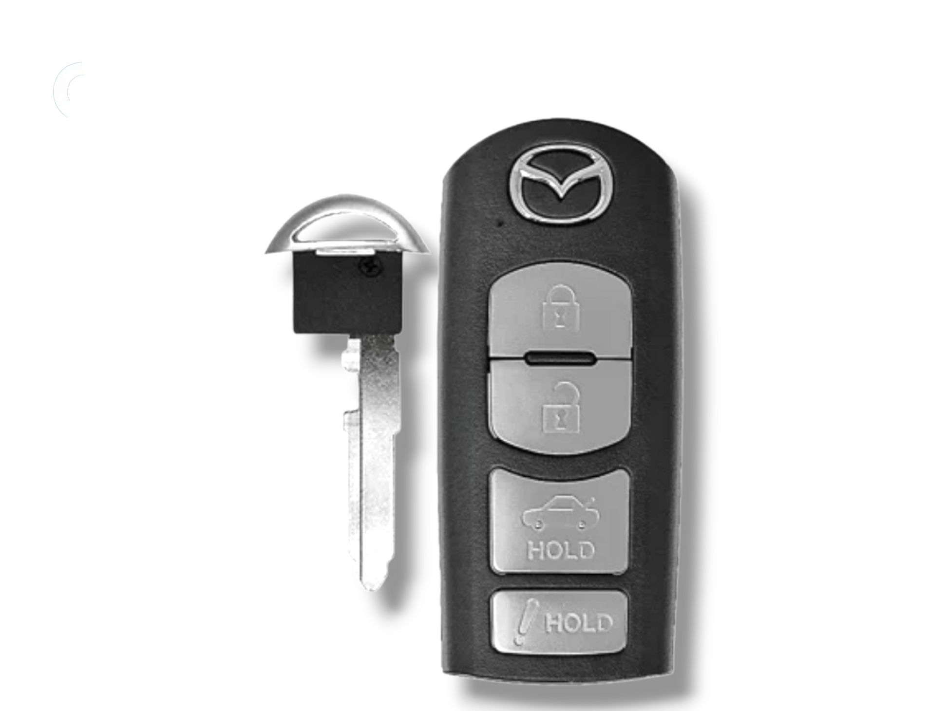 14-19 Mazda Smart Key 4-Button PN: GJR9-67-5RY / WAZSKE13D02 (OEM Refurb)