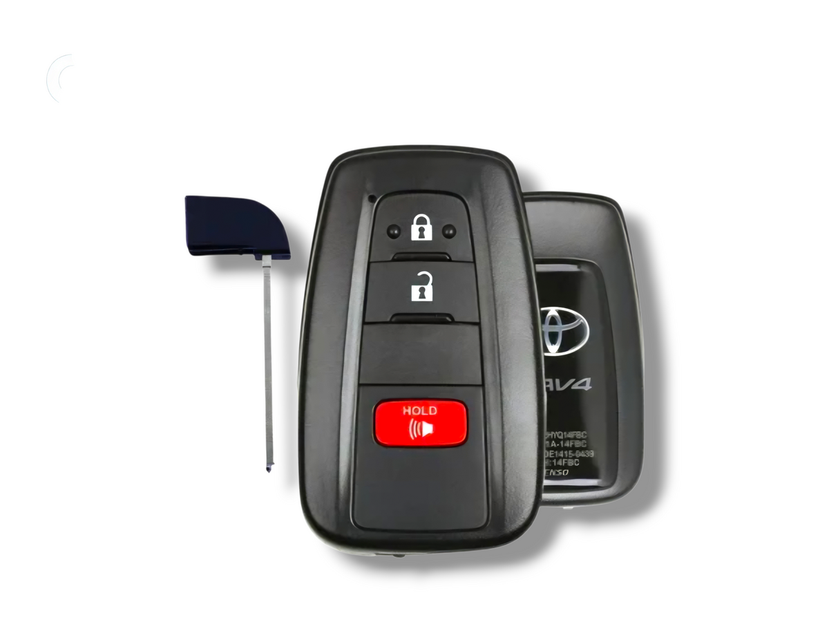 Key 22 19-22 Toyota RAV4 Smart Key 4-Button PN: 8990H-0R010 / HYQ14FBC (OEM R