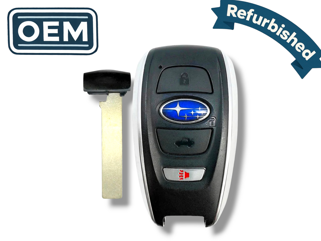 17-25 Subaru Smart Key 4-Button PN: 88835FL03A / HYQ14AHK (OEM Refurb)
