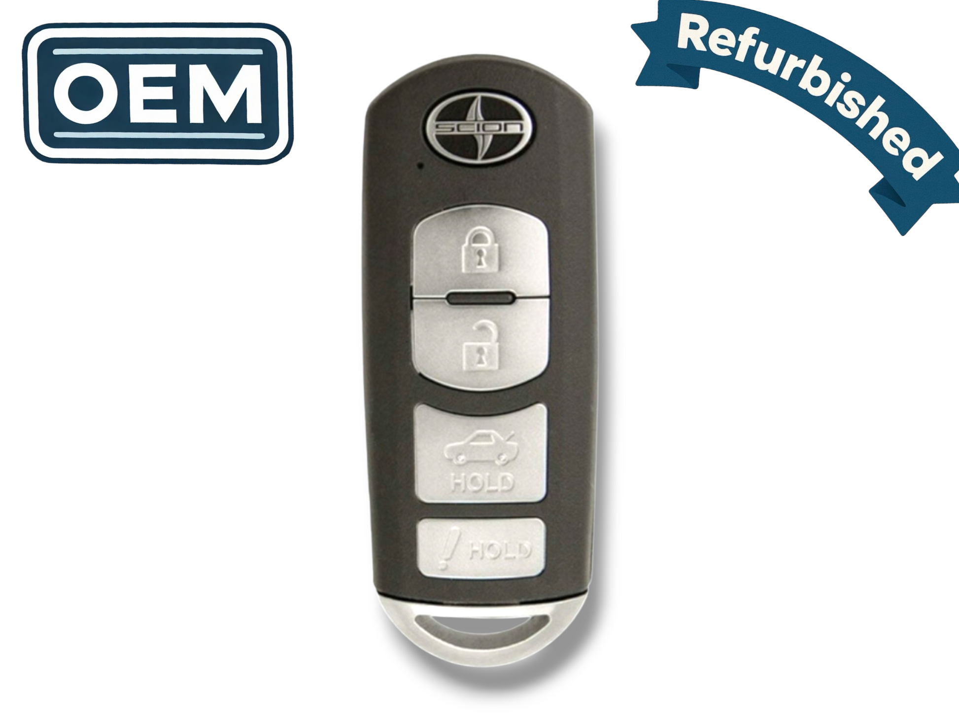 16 Scion iA Smart Key 4-Button PN: 89904-WB003 / WAZSKE13D01 (OEM Refurb)