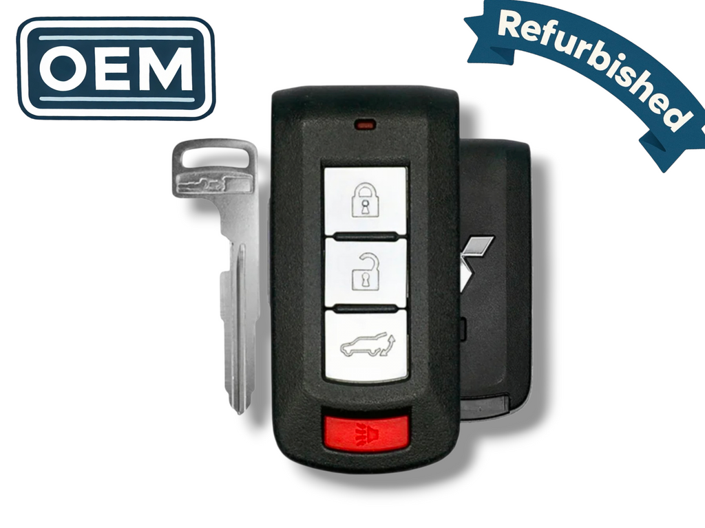 14-20 Mitsubishi Outlander Smart Key 4-Button PN: 8637A817 / OUC644M-KEY-N (OEM Refurb)