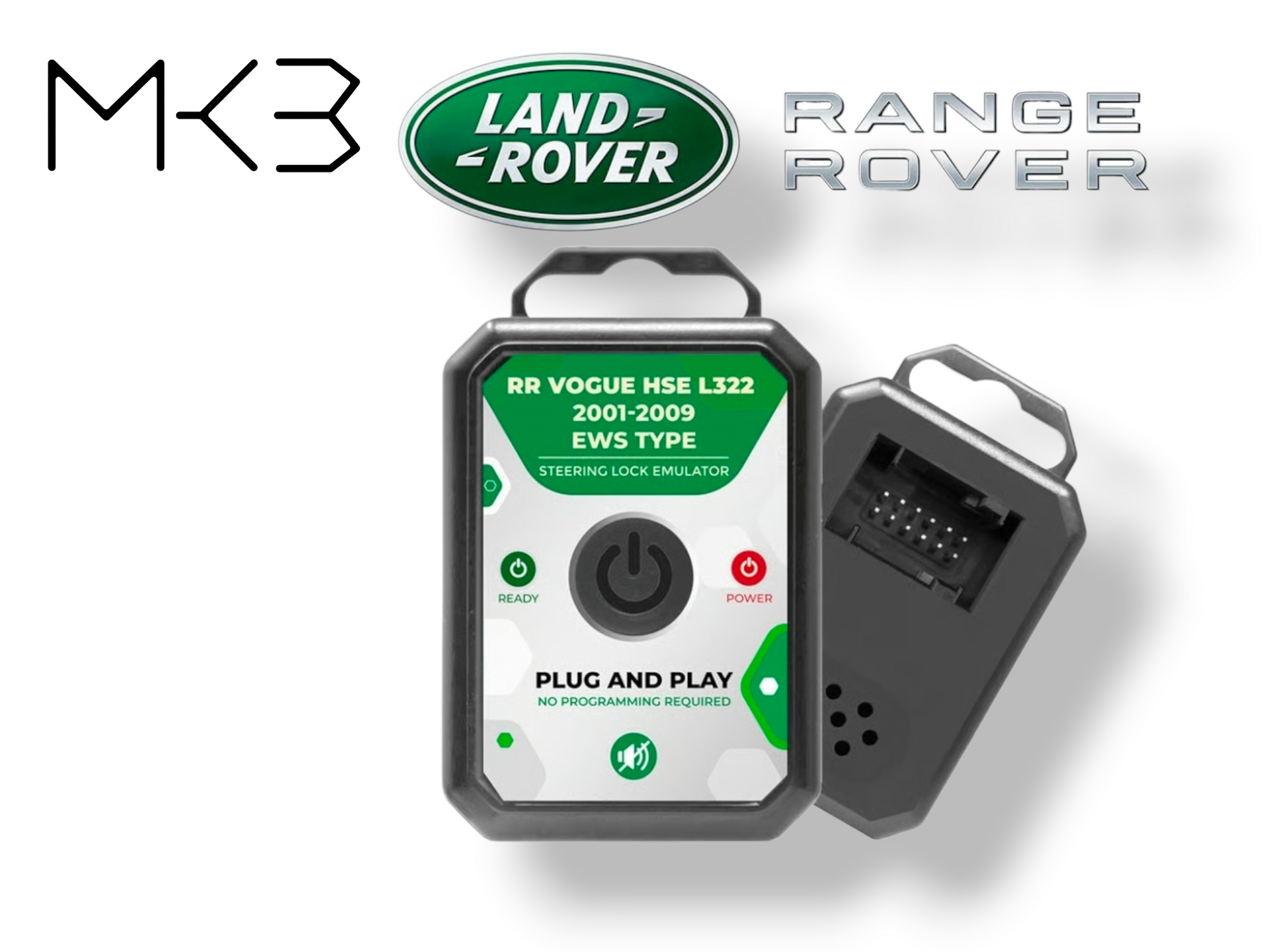 MK3 - 01-09 Range Rover Vogue L322 Steering Lock Emulator Simulator