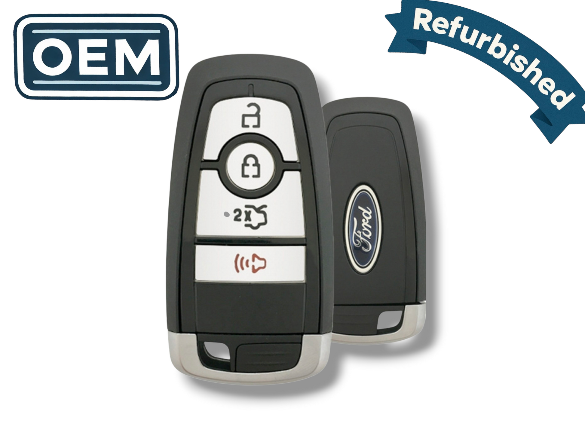 17-25 Ford Smart Key 4-Button PN: 164-R8150 / M3N-A2C93142300 (OEM Refurb)