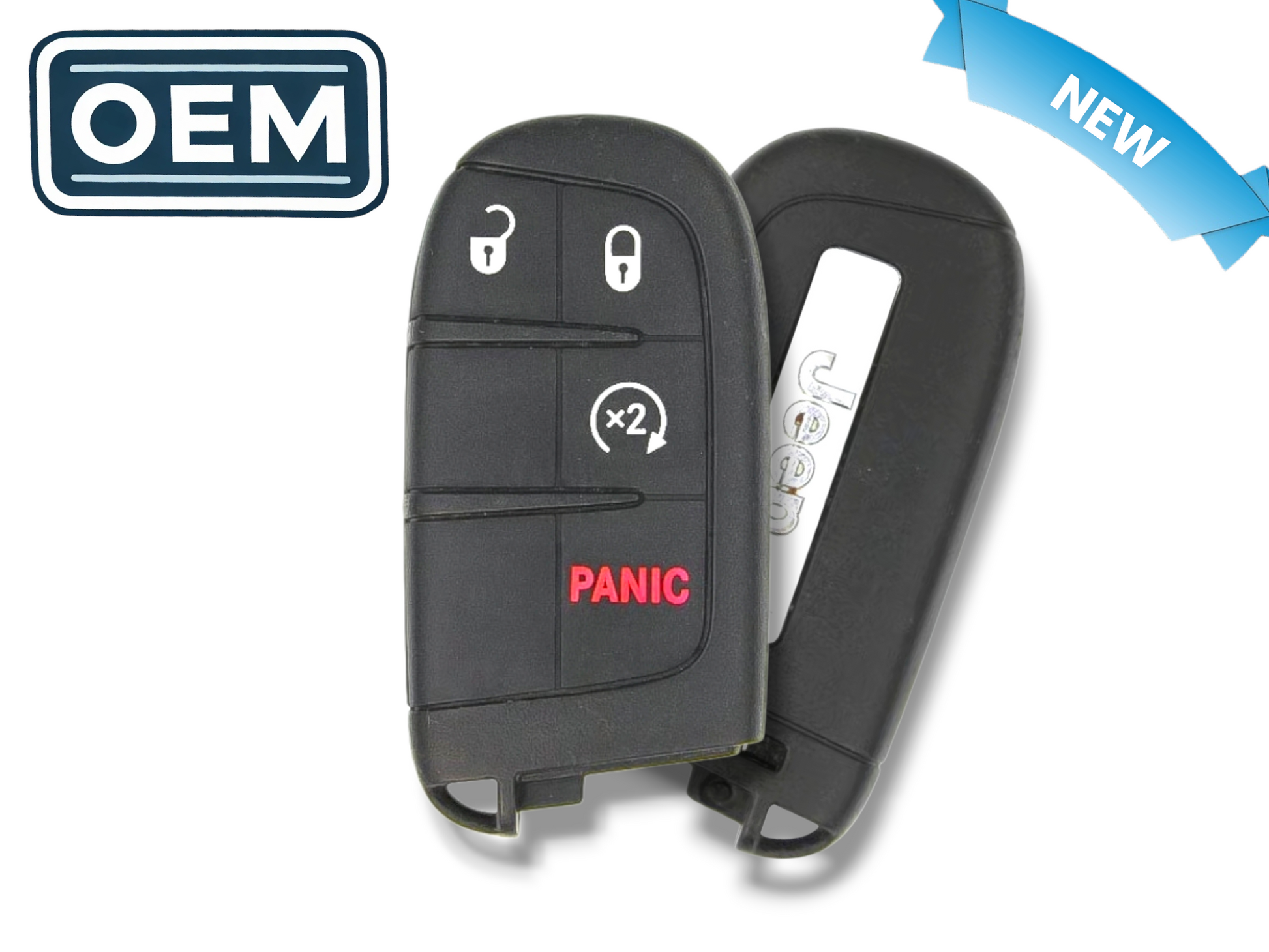 15-23 Jeep Renegade Smart Key 4-Button PN: 6BY88DX9AA / M3N-40821302 (OEM)