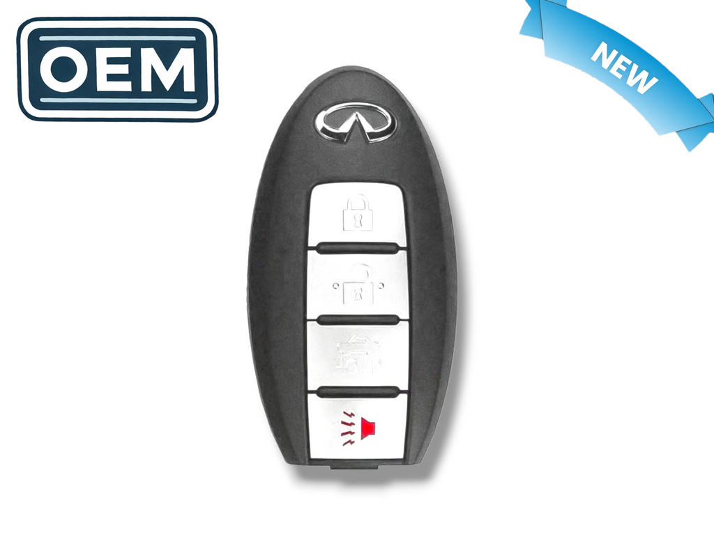 07-15 Infiniti Smart Key 4-Button PN: 285E3-JK65A / KR55WK48903 (OEM)