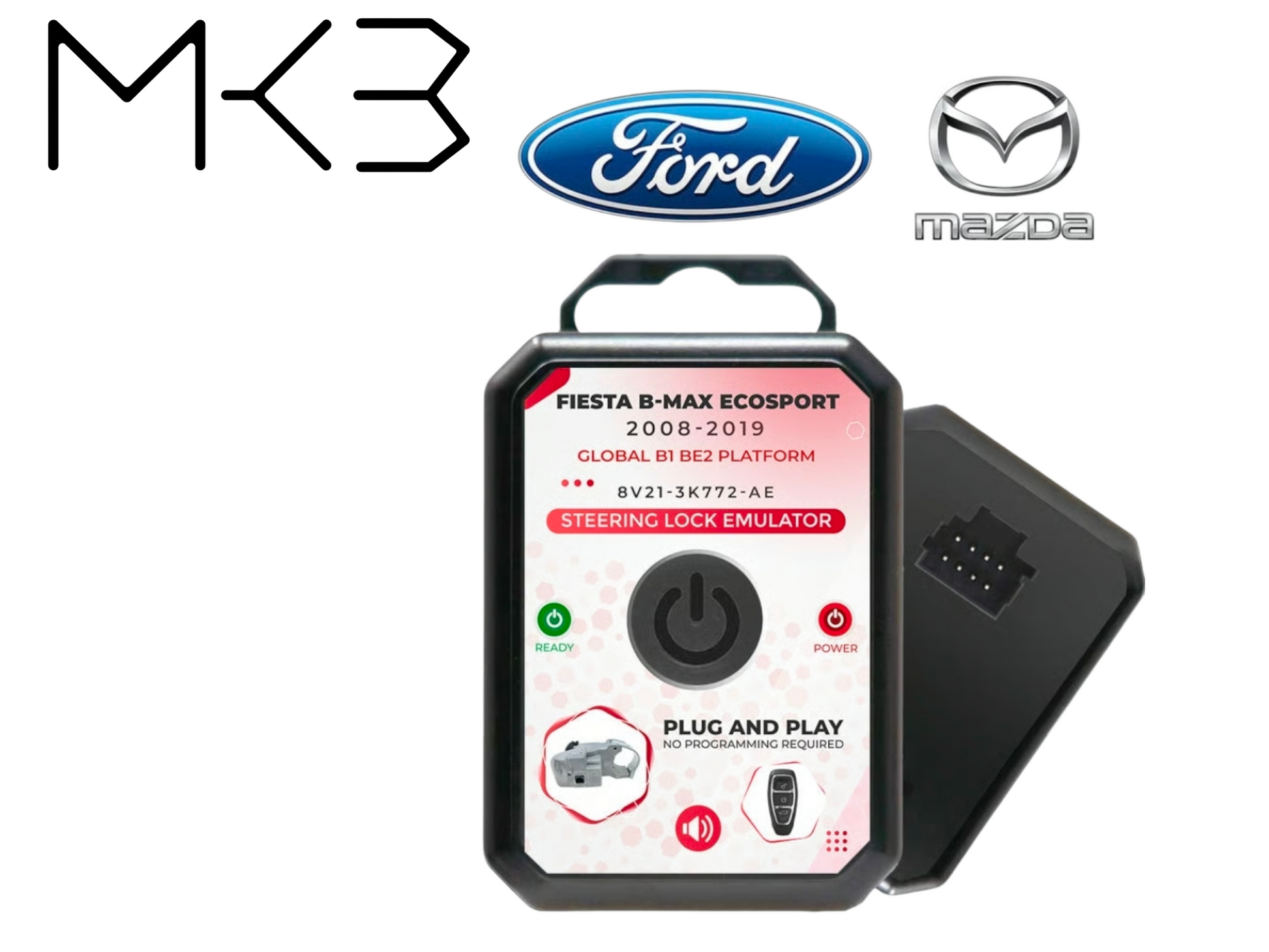 MK3 - 08+ Ford / Mazda Platform Steering Lock Emulator Simulator