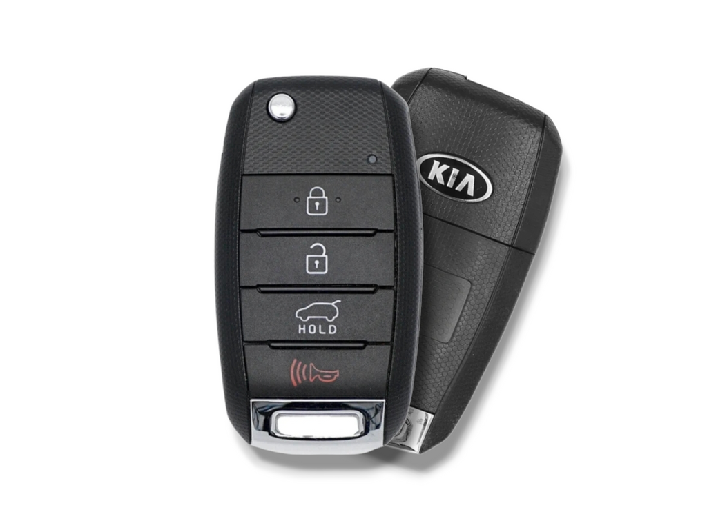 17-20 Kia Sportage Flip Key 4-Button PN: 95430-D9100 / TQ8-RKE-4F27 (OEM)
