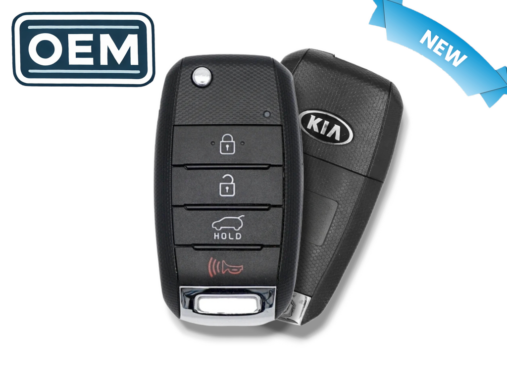17-20 Kia Sportage Flip Key 4-Button PN: 95430-D9100 / TQ8-RKE-4F27 (OEM)
