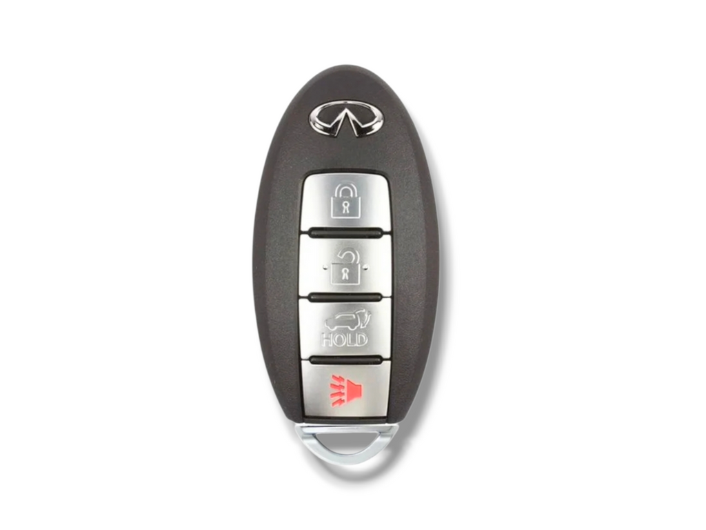 08-10 Infiniti QX56 Smart Key 4-Button PN: 285E3-ZQ30B / CWTWBU624 (OEM)
