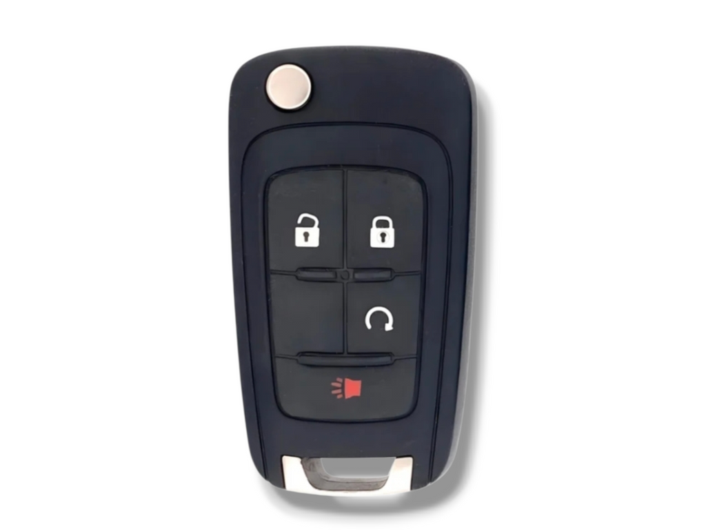 10-19 GM Flip Key 4-Button PN: 20873622 / OHT01060512 (Aftermarket)