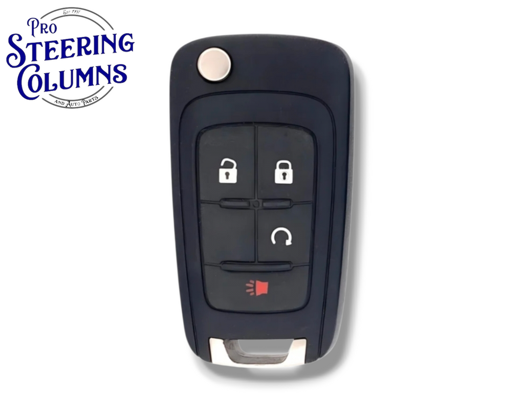 10-19 GM Flip Key 4-Button PN: 20873622 / OHT01060512 (Aftermarket)