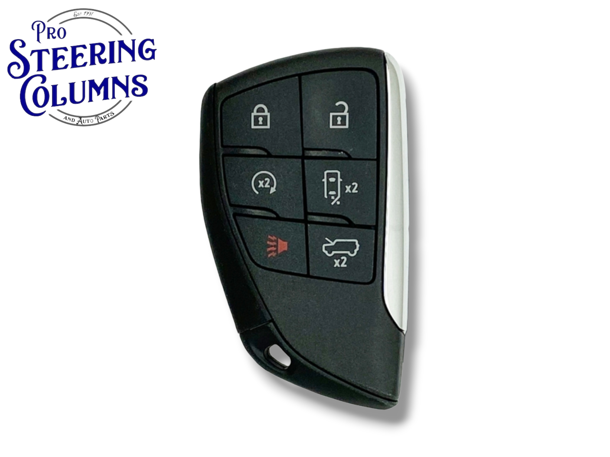 Key After Key 24-26 GMC Hummer EV Smart Key 6-Button PN: 13542579 / YG0G21TB2 (After