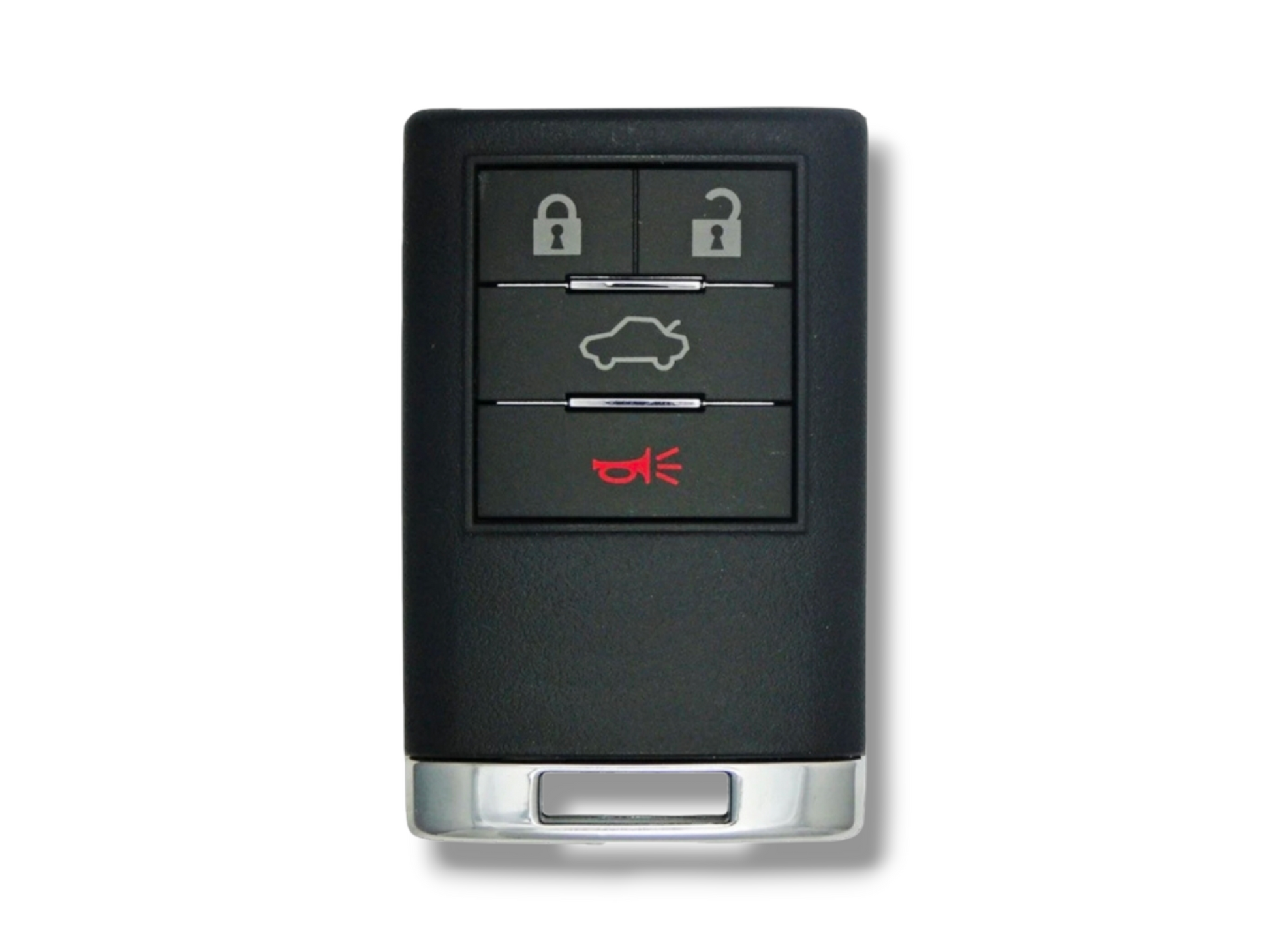 08-13 Cadillac Keyless Entry Remote 4-Button PN: 22889449 / OUC6000066 (Aftermarket)