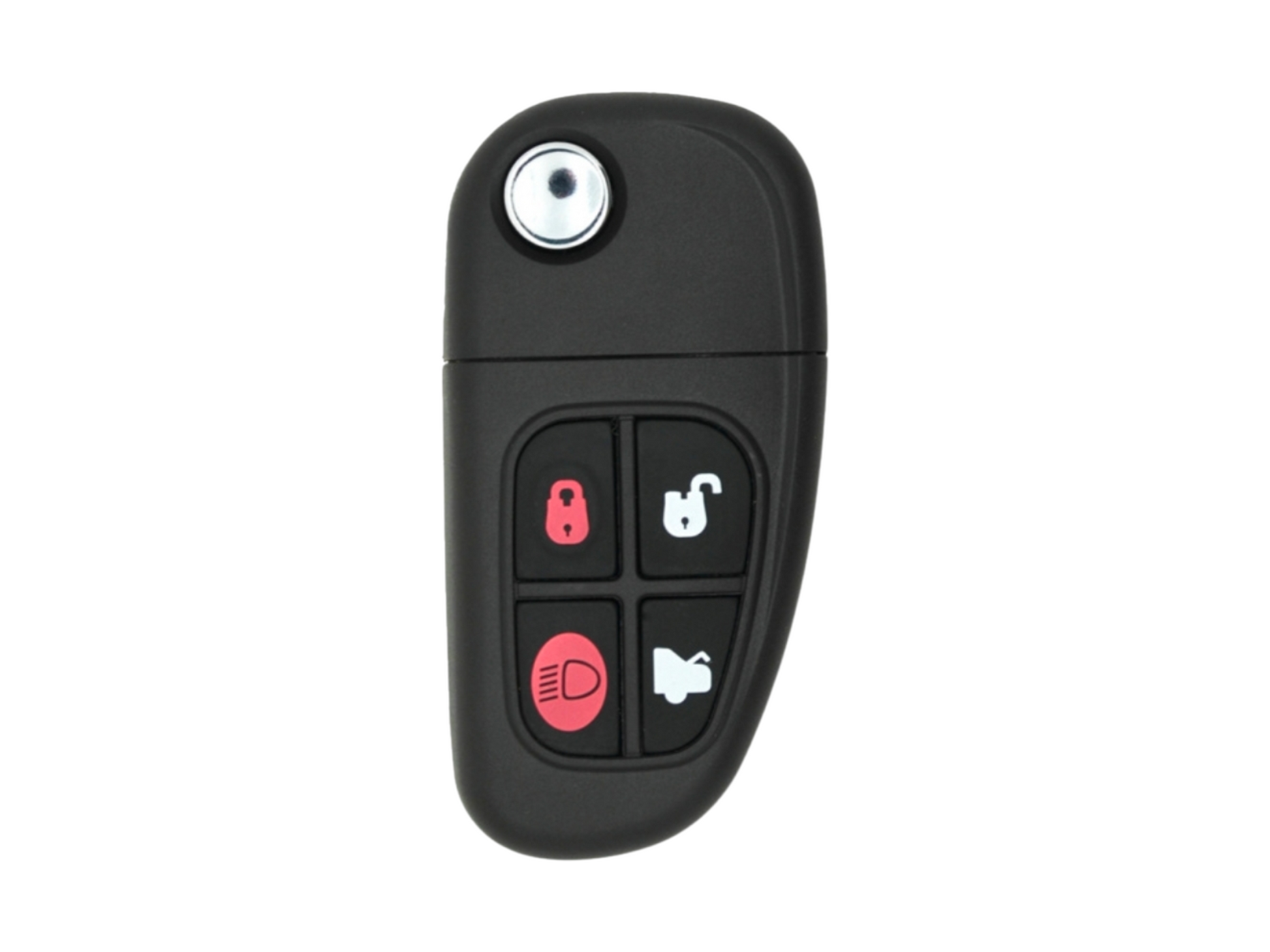 00-09 Jaguar Flip Key 4-Button PN: 1X43-15K601-AB / CWTWB1U243 (Aftermarket)