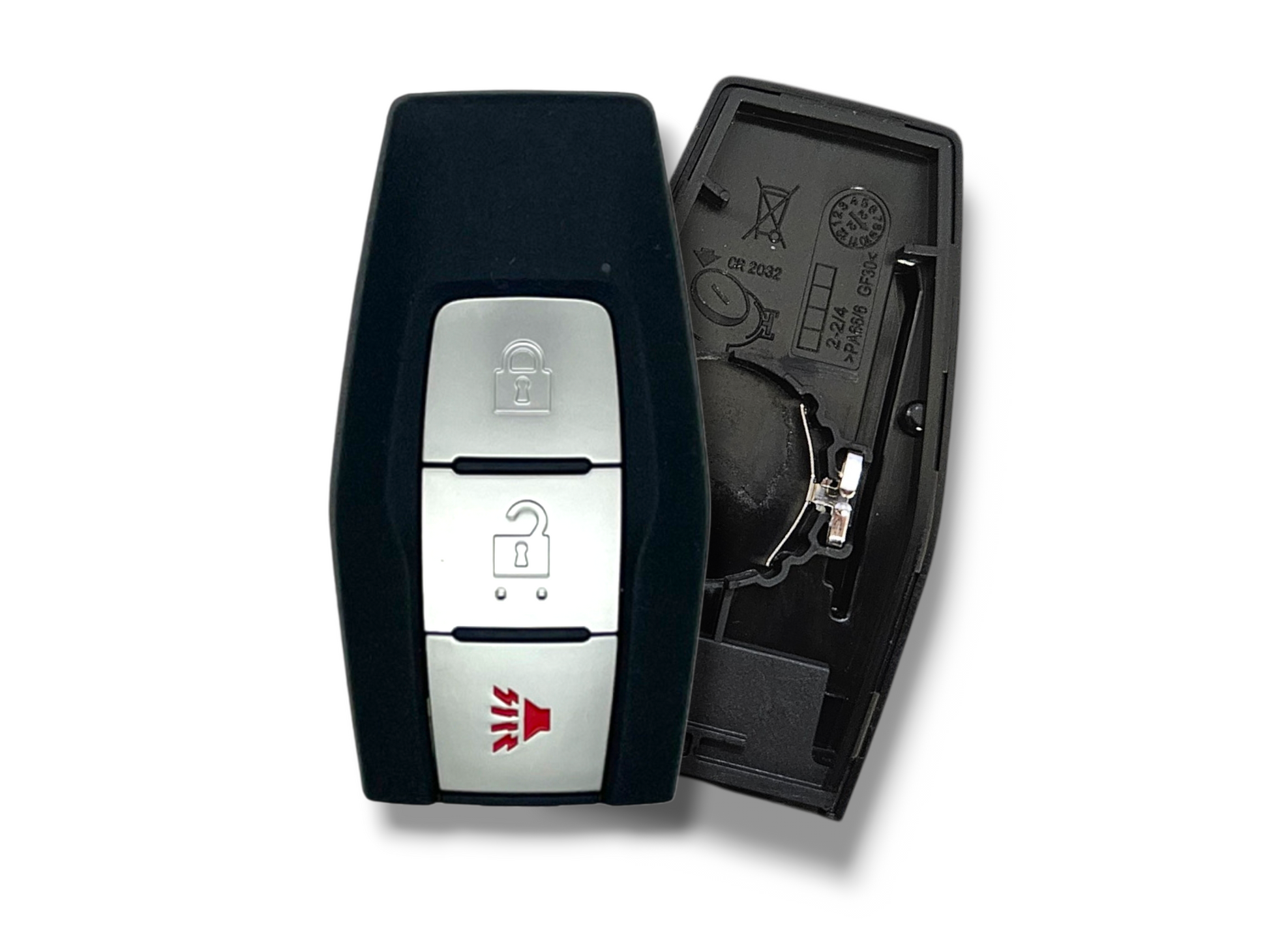 21-22 Mitsubishi Outlander Smart Key SHELL 3-Button PN: 8637A817 / KR5MTXN1 (Aftermarket)