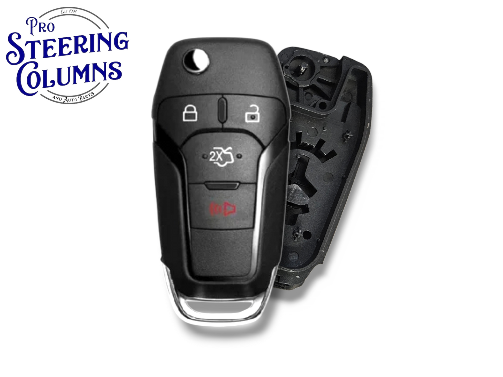 13-16 Ford Fusion Smart Key SHELL 4-Button N5F-A08TAA (Aftermarket)