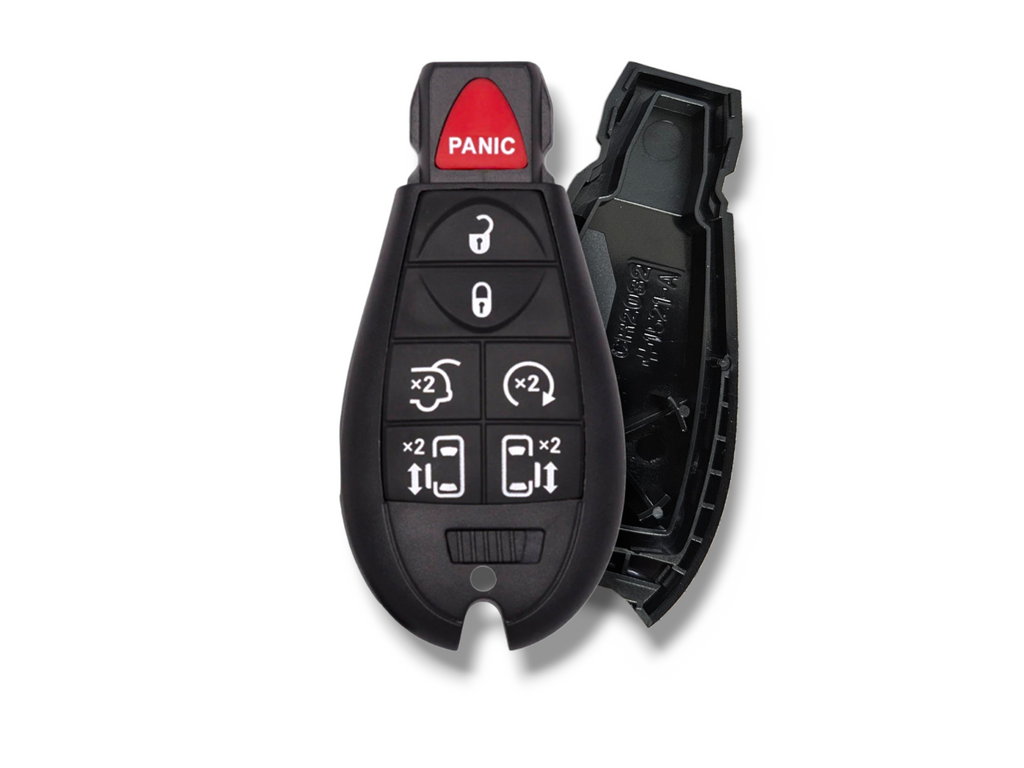 09-19 Chrysler Dodge VW Fobik Key SHELL 7-Button PN: 68066869AA / IYZ-C01C (Aftermarket)