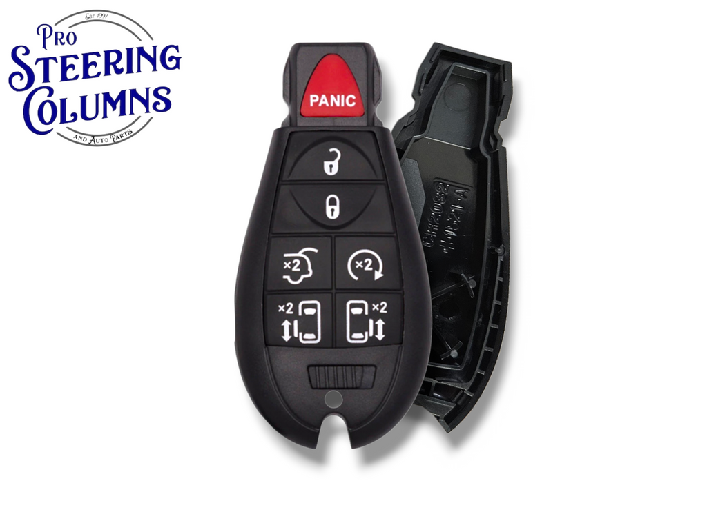 09-19 Chrysler Dodge VW Fobik Key SHELL 7-Button PN: 68066869AA / IYZ-C01C (Aftermarket)