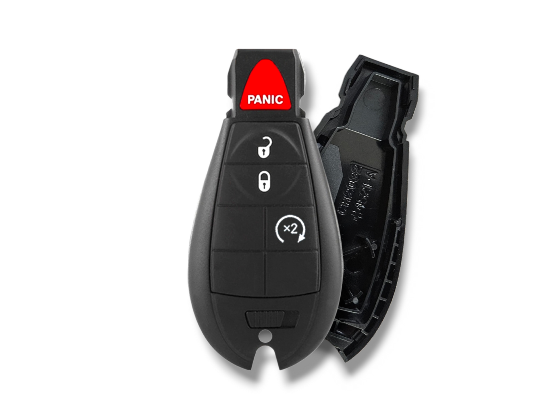 08-14 Chrysler Dodge Jeep Fobik Key SHELL 4-Button PN: 05026378 / IYZ-C01C (Aftermarket)