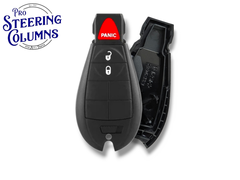 08-14 Chrysler Dodge Jeep VW Fobik Key SHELL 3-Button PN: 68066670 / IYZ-C01C (Aftermarket)