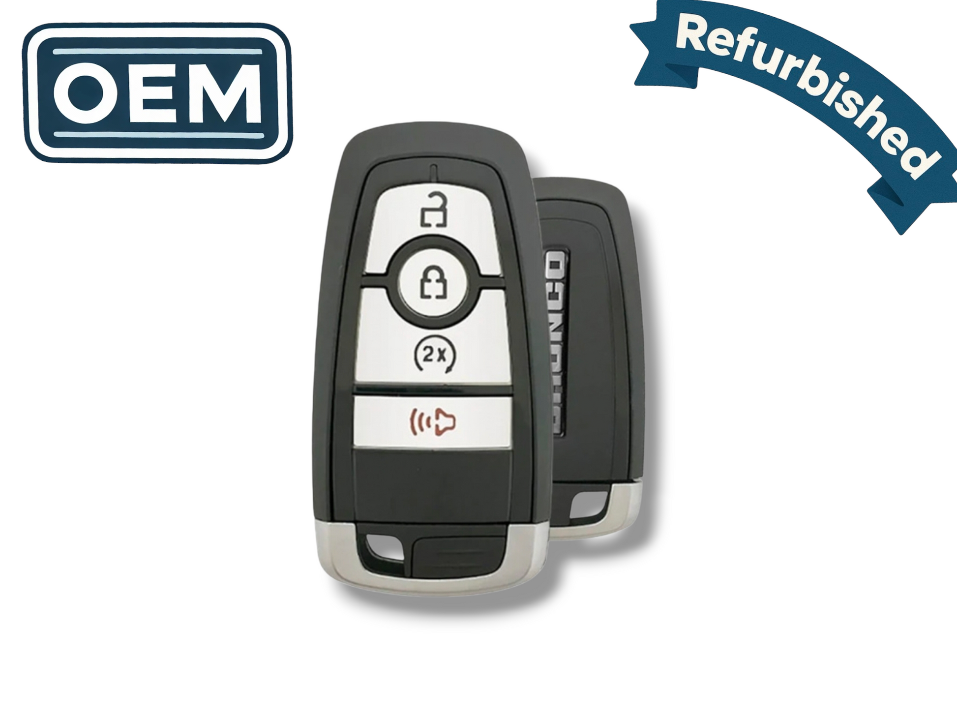 21-24 Ford Bronco Smart Key 4-Button PN: 164-R8297 / M3N-A2C931426 (OEM Refurb)