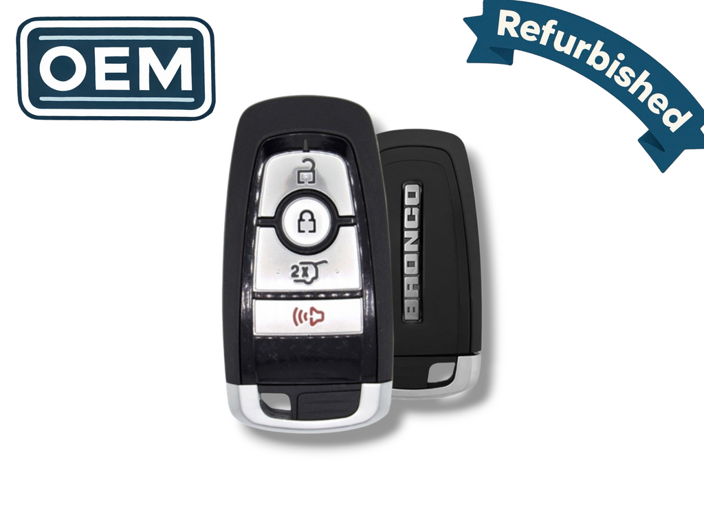 21-23 Ford Bronco Smart Key 4-Button PN: 164-R8287 / M3N-A2C931423 (OEM Refurb)