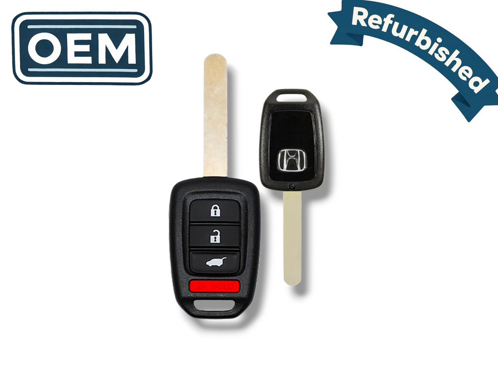 14-21 Honda CR-V / HR-V Remote Head Key 4-Button PN: 35118-T7S-A00 / MLBHLIK6-1T (OEM Refurb)