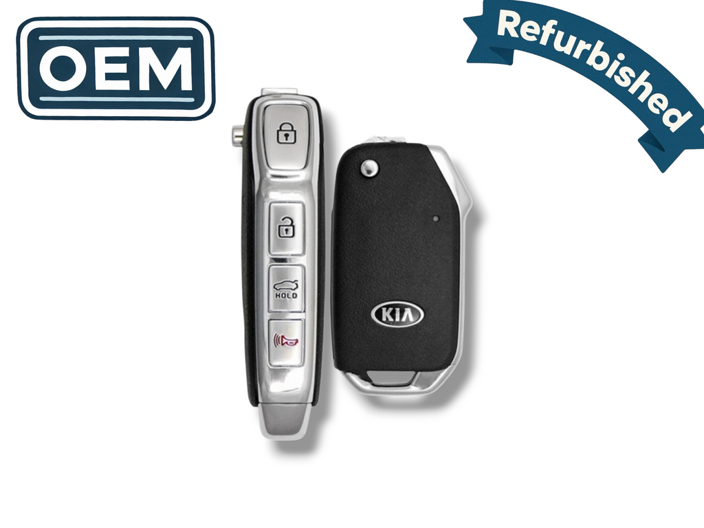 21 Kia K5 Flip Key 4-Button PN: 95430-L2000 / CQOTD00660 (OEM Refurb)