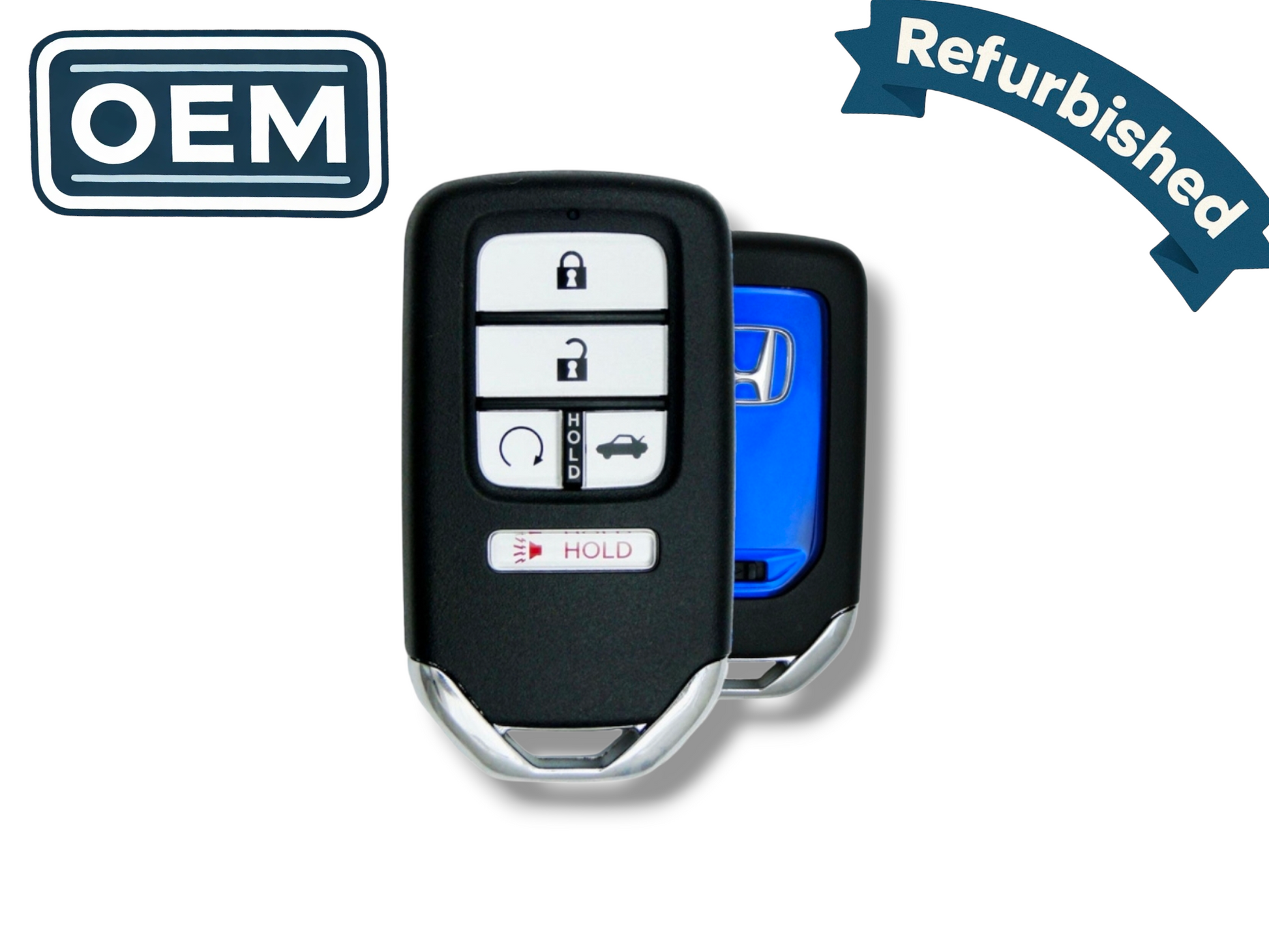 18-21 Honda Accord Smart Key 5-Button PN: 72147-TWA-A11 / CWTWB1G0090 (OEM Refurb)