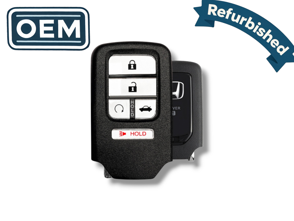 18-21 Honda Accord Smart Key 5-Button PN: 72147-TVA-A21 / CWTWB1G0090 / Driver 1 (OEM Refurb)