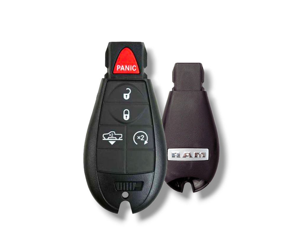 13-24 Ram 1500 Fobik Key 5-Button PN: 68159655AD / GQ4-53T (OEM Refurb)