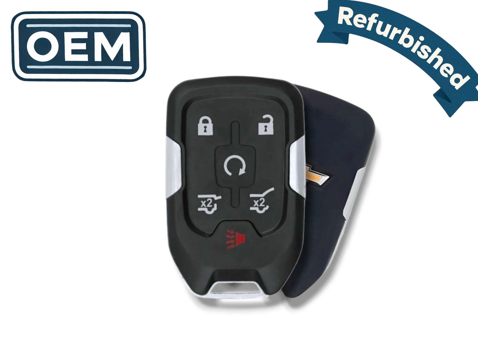 15-20 Chevrolet Suburban Tahoe Smart Key 6-Button PN: 13508278 / HYQ1AA / 315 MHz (OEM Refurb)