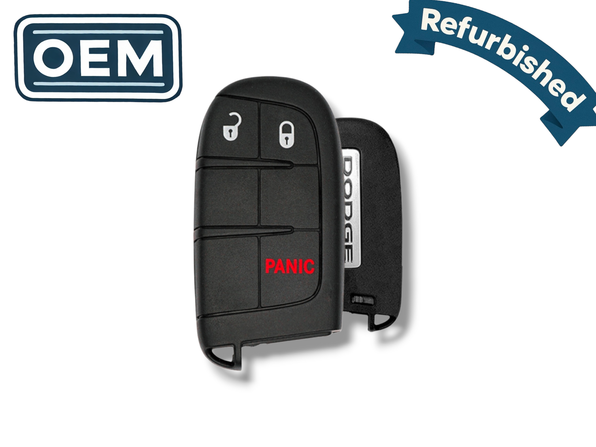 14-25 Dodge Smart Key 3-Button PN: 68066349AG / M3N-40821302 (OEM Refu