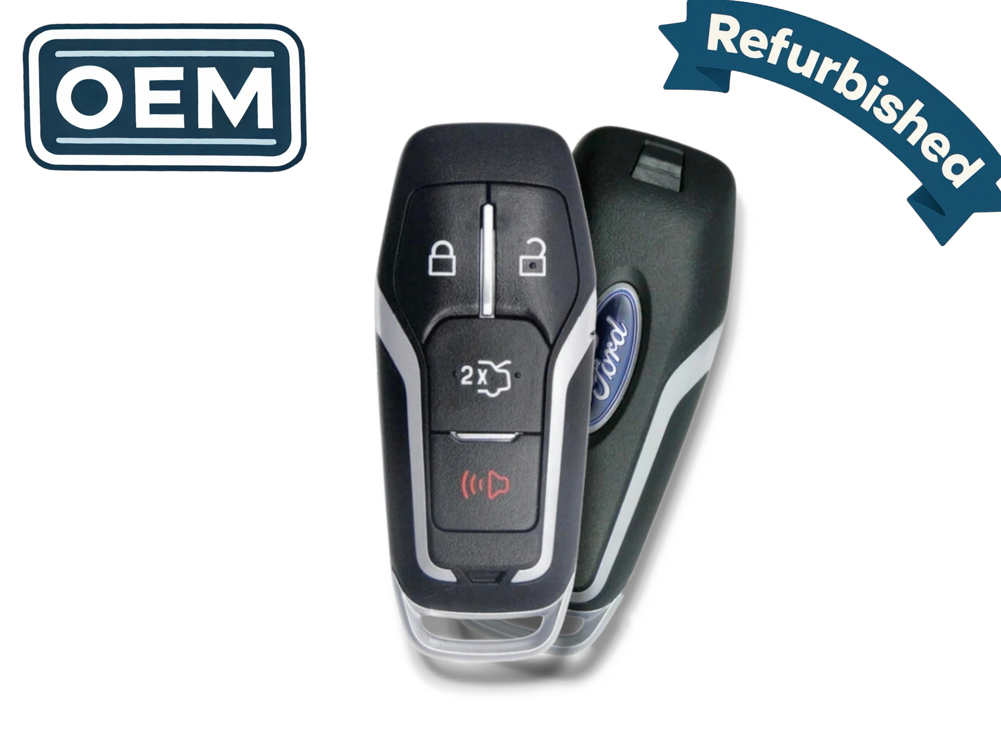 15-17 Ford Smart Key 4-Button PN: 164-R8109 / M3N-A2C31243800 (OEM Refurb)
