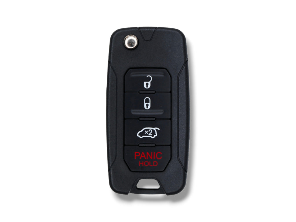 04-15 Chrysler Dodge Jeep Flip Key 4-Button OHT692427AA (Aftermarket)