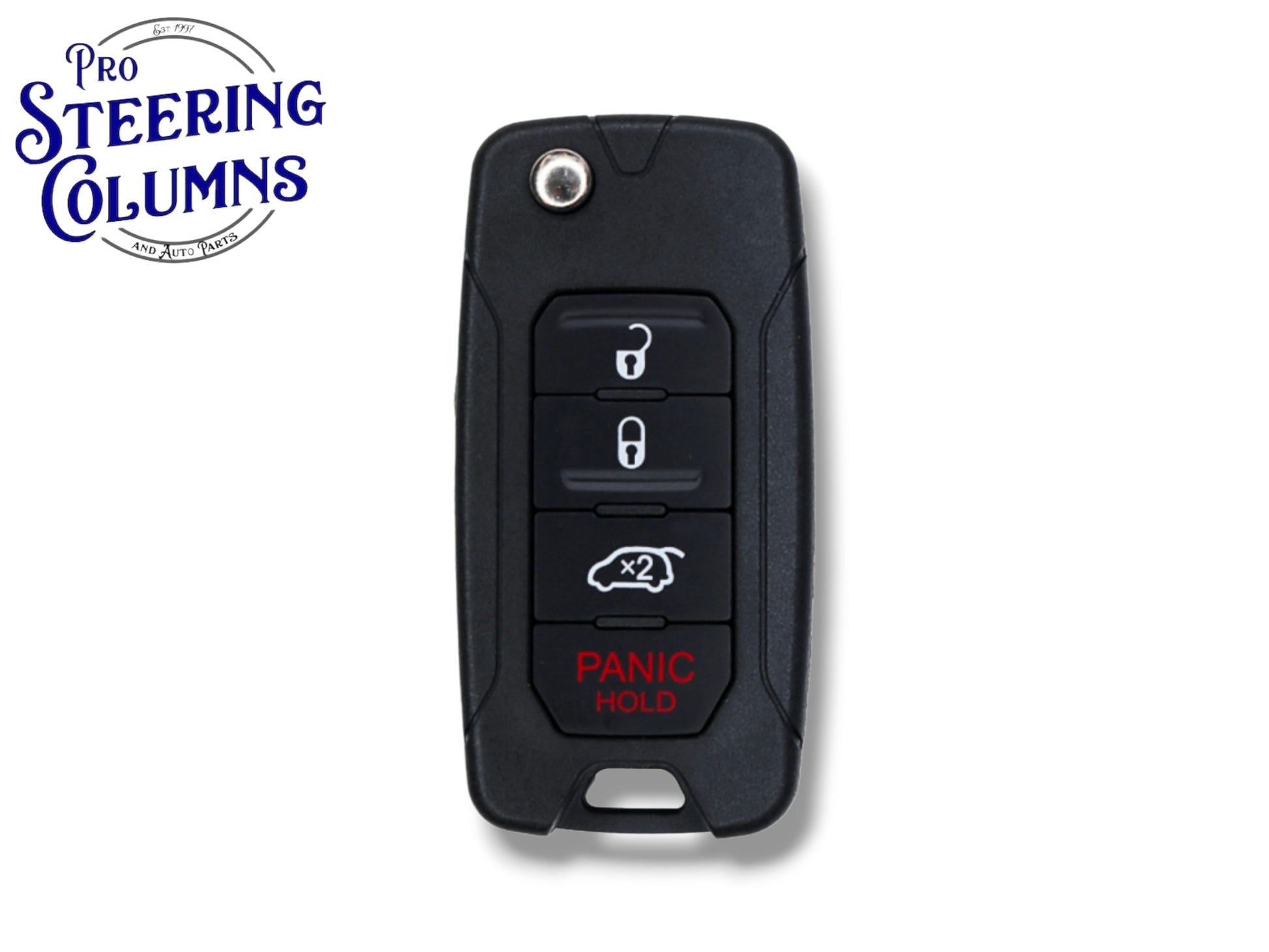 04-15 Chrysler Dodge Jeep Flip Key 4-Button OHT692427AA (Aftermarket)