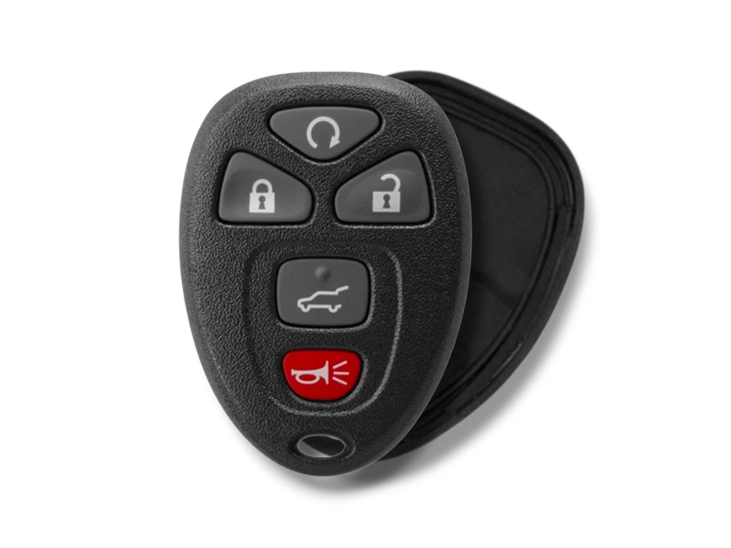07-17 GM Keyless Entry Remote SHELL 5-Button PN: 20869963 / OUC60270 (Aftermarket)