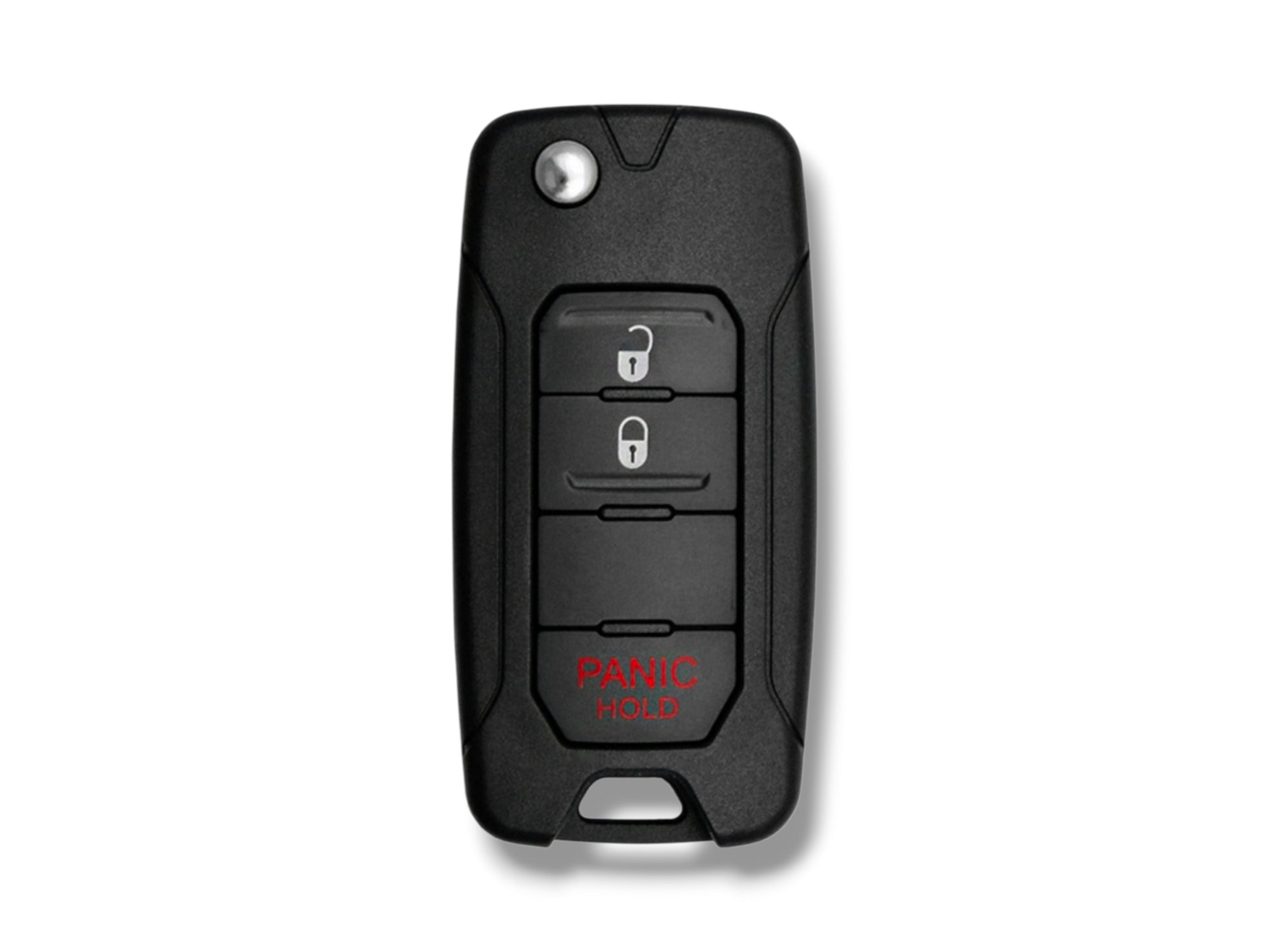 15-19 Jeep Fiat Renegade Flip Key 3-Button PN: 65YK41LXHAA / 2ADFTFI5AM433TX (Aftermarket)