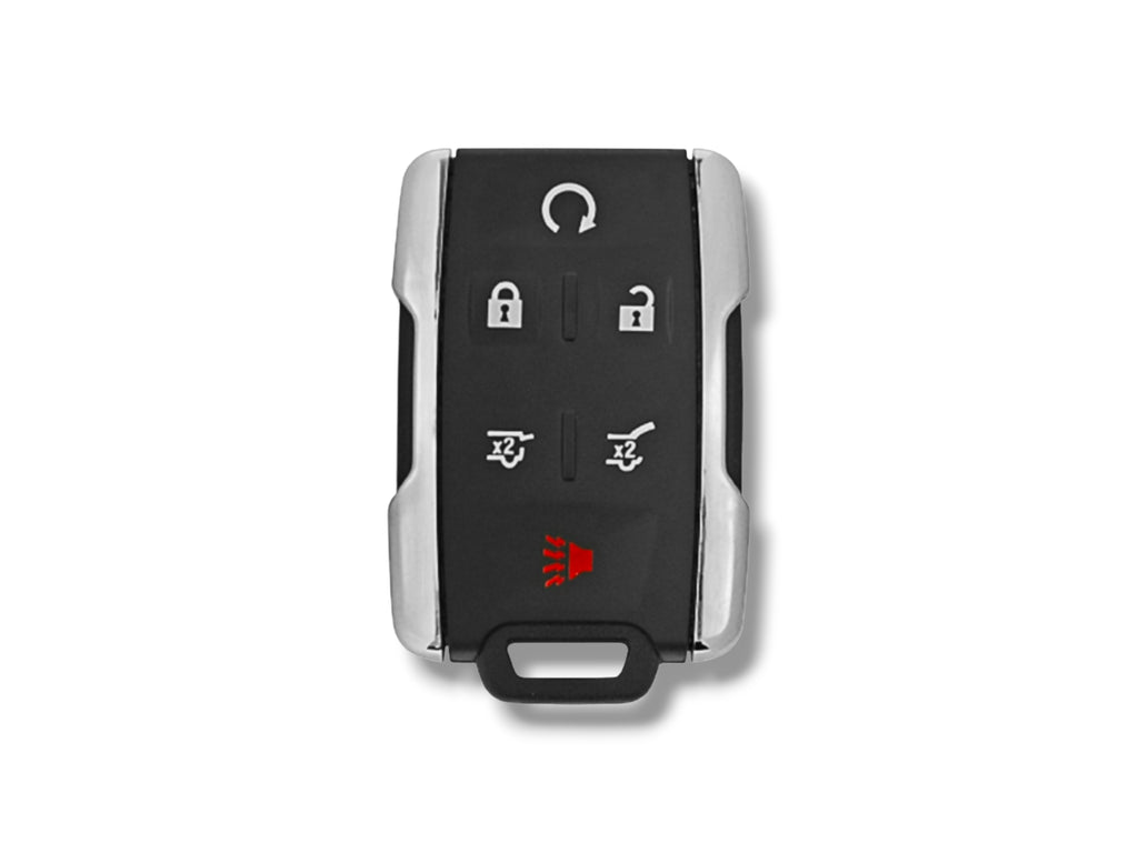 15-20 Chevrolet GMC Keyless Entry Remote 6-Button / PN: 13577766 / M3N-32337100 / Chrome (Aftermarket)yless