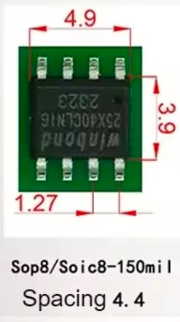 SOP8-150mil 4.4mm Programmer Eeprom Clamp & Cable for Autel APA103 / (Upgraded Version)