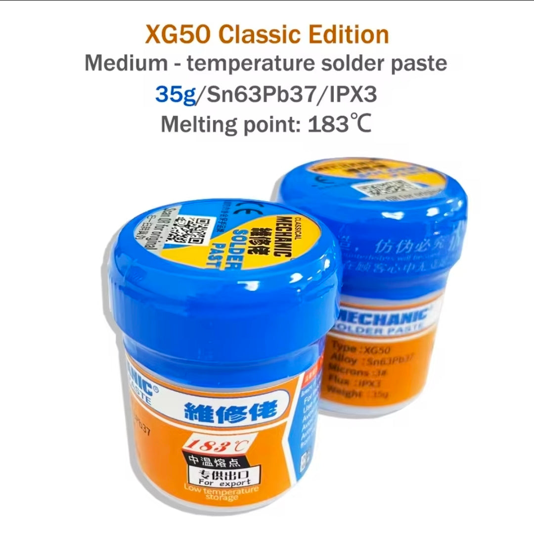 Mechanic - Solder Paste XG50 183ºC