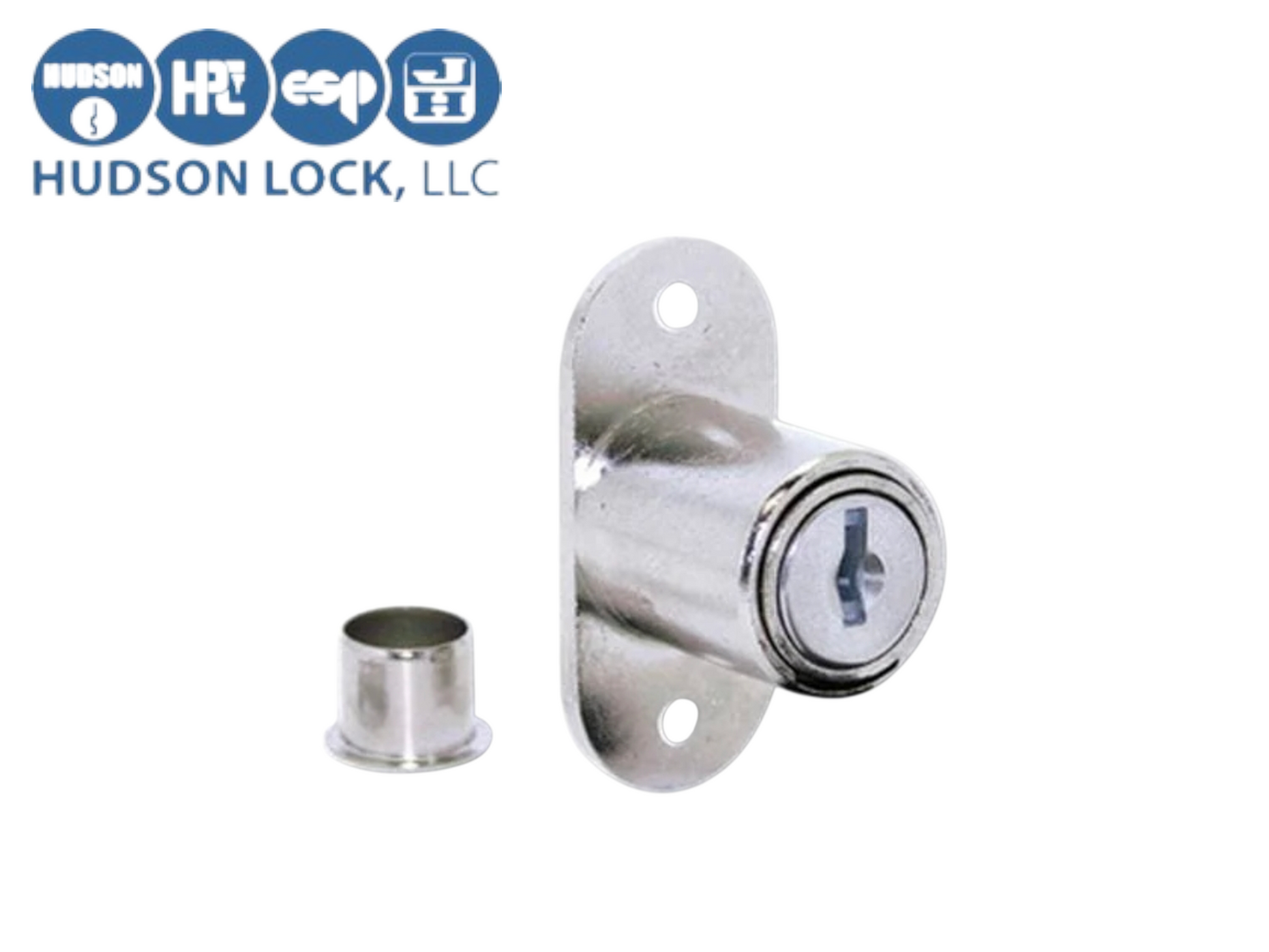 HPC -ULR-1030FM-201 Flush Mount Plunger Lock (Keyed Alike)