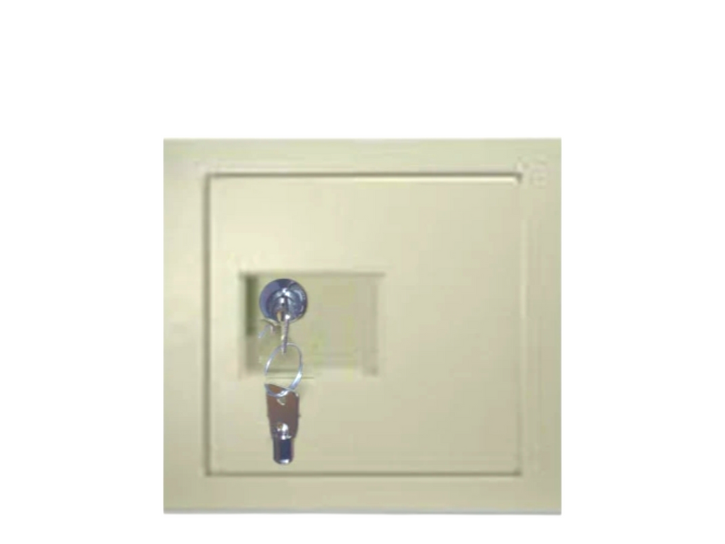 HPC -H-WS-200 Large Wall Safe, Tubular Lock