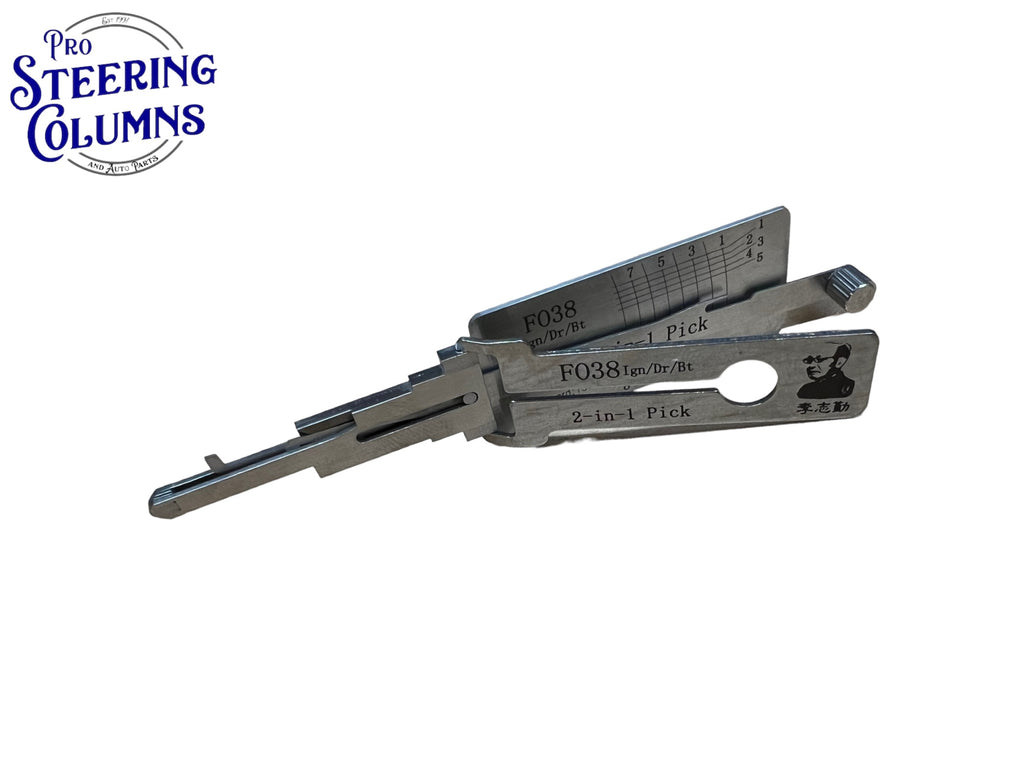 Original Lishi 2 in 1 FO38 Ford H75 Keyway Genuine New