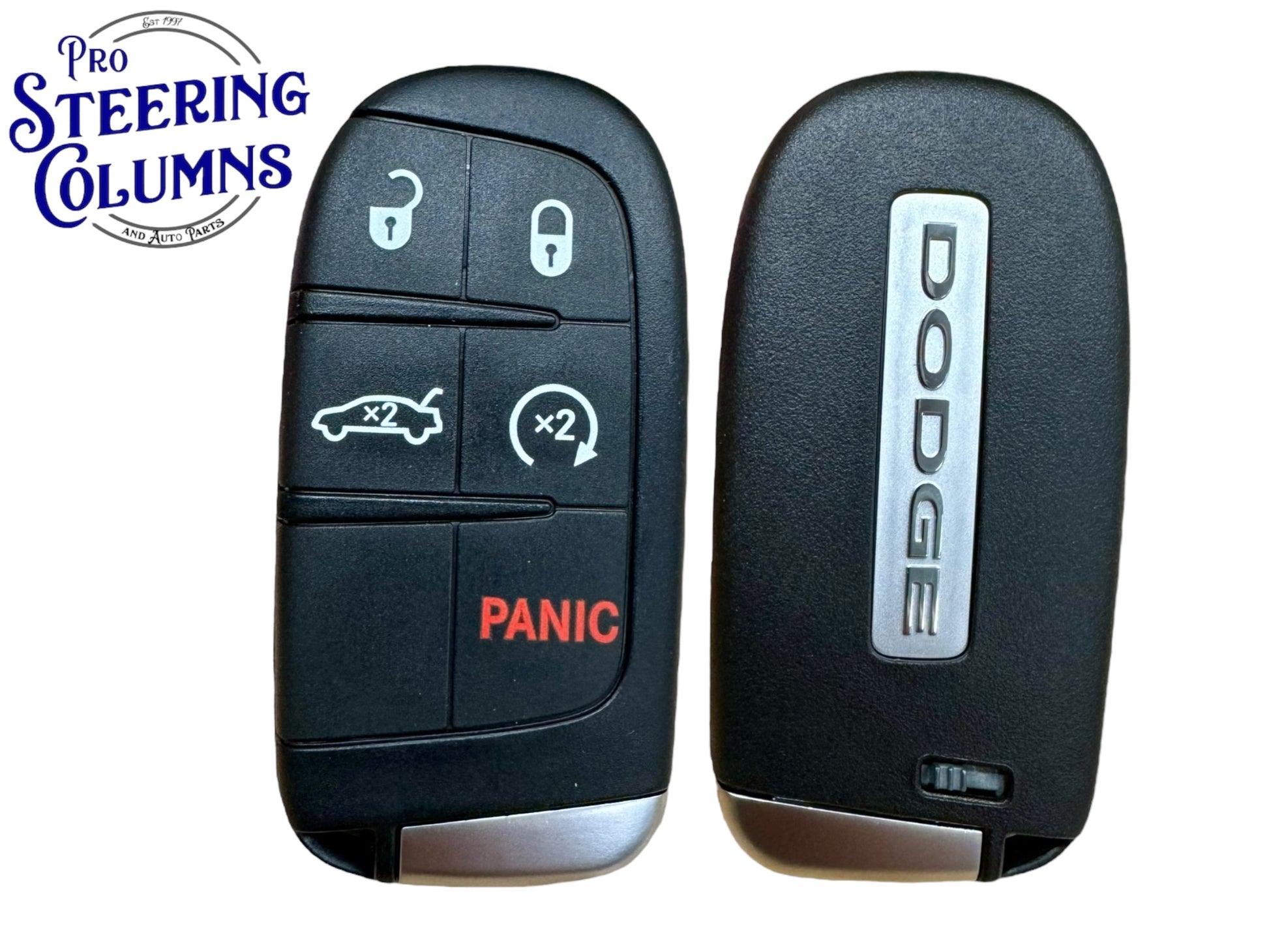 2019-2023 Charger Challenger 5 Button Smart Key Dodge Logo OEM New 68394195AA