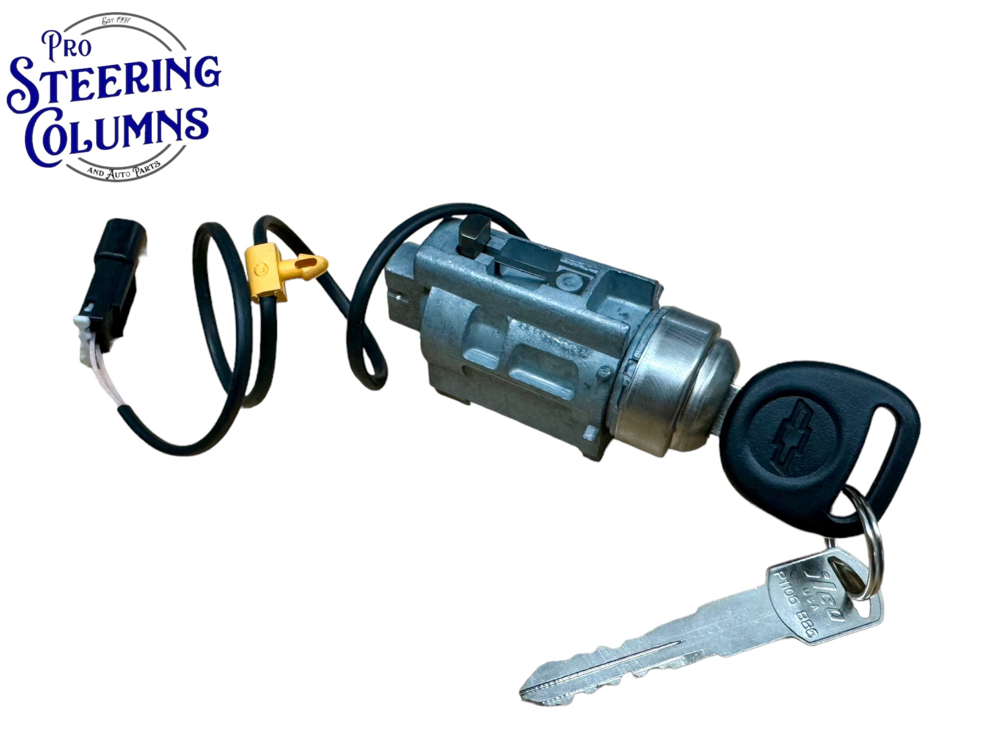 1997-2004 Corvette Ignition Lock Cylinder With 1 Vats Key New OEM 12458190