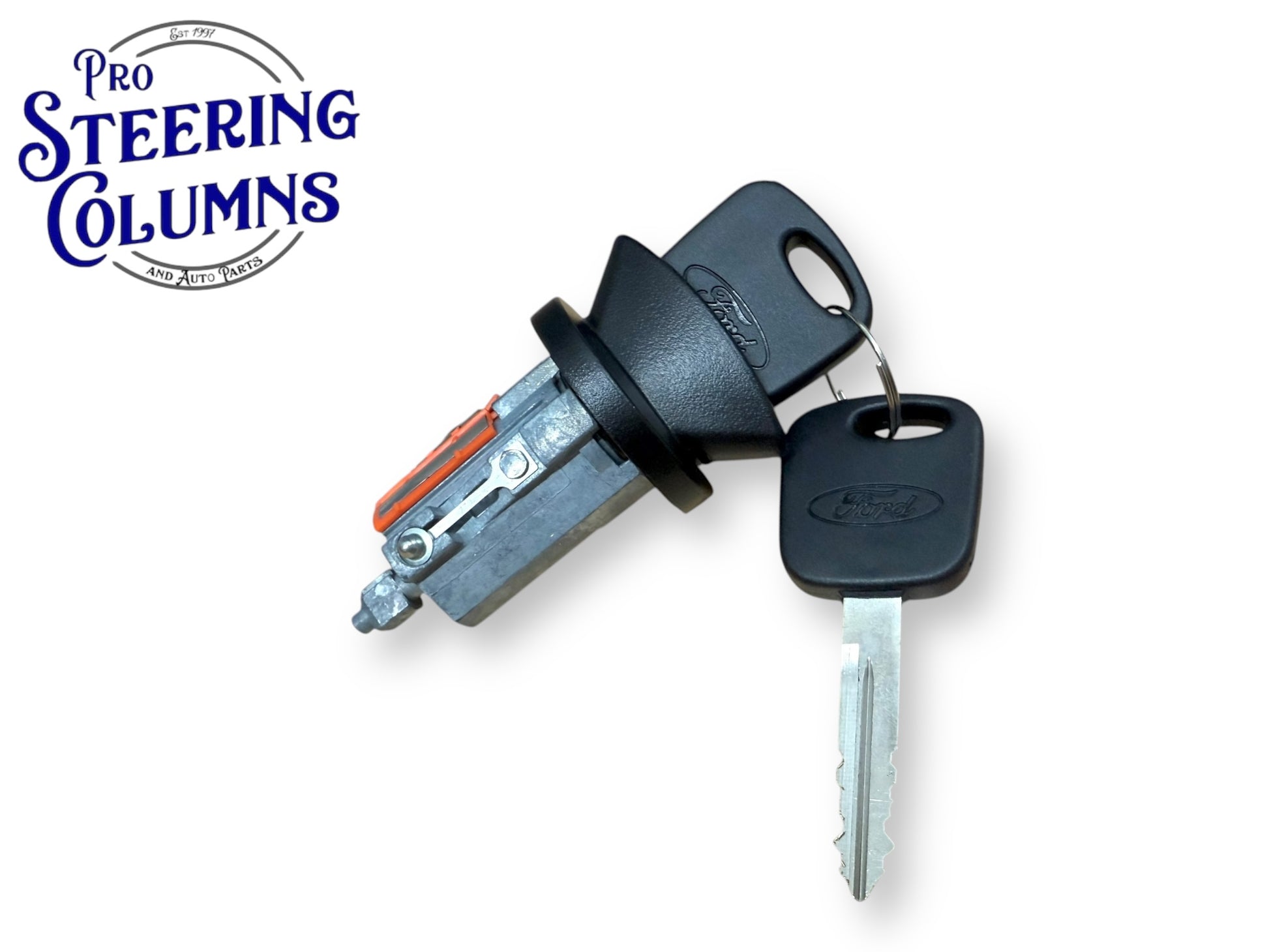1996-2004 Ford Mustang Ignition & Door Lock Cylinder Set 2 Keys Matched New