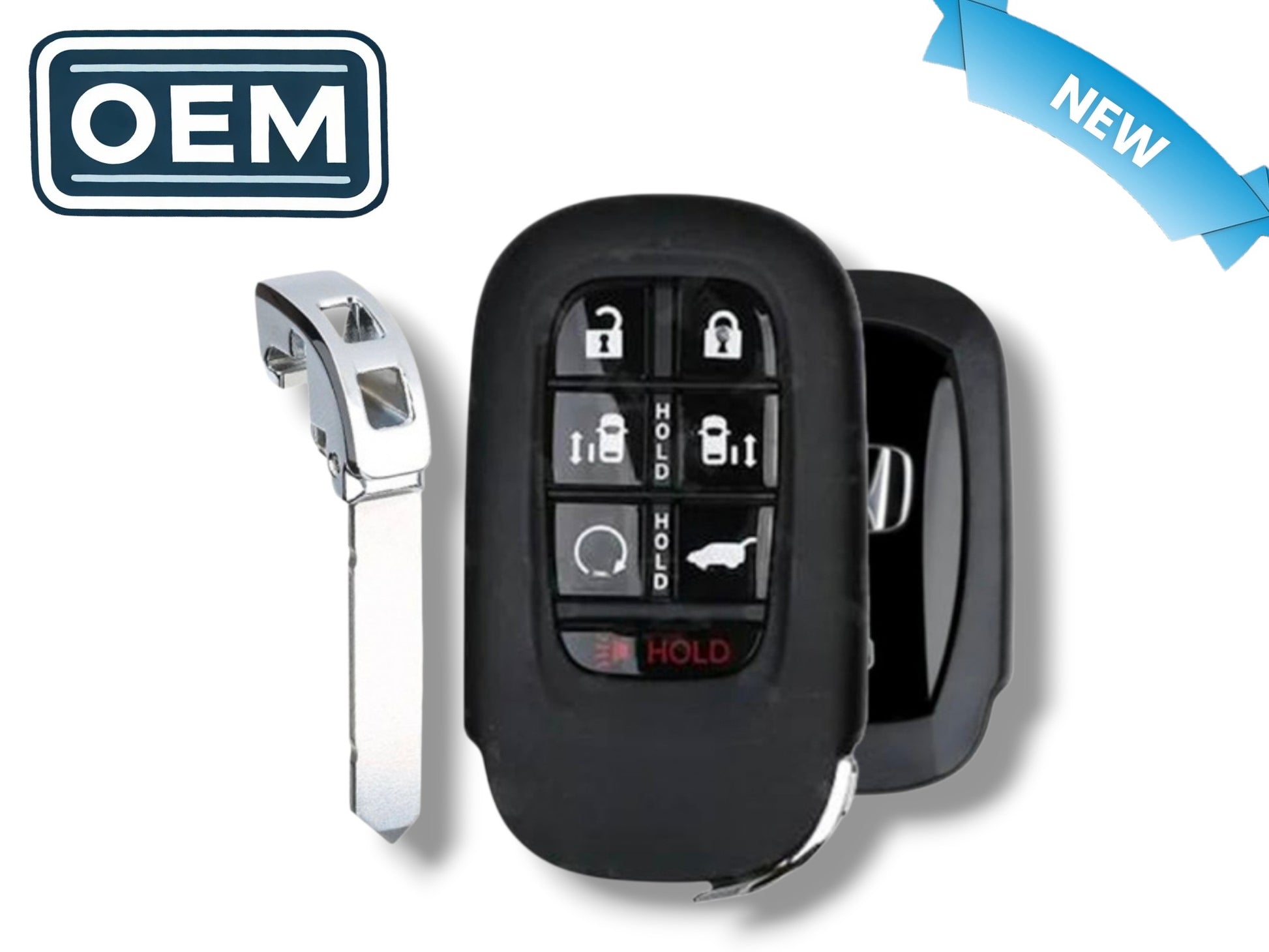 25-26 Honda Odyssey Smart Key 7-Button PN: 72147-THR-AB1 / KR5TP-4 / Driver 1 (OEM)