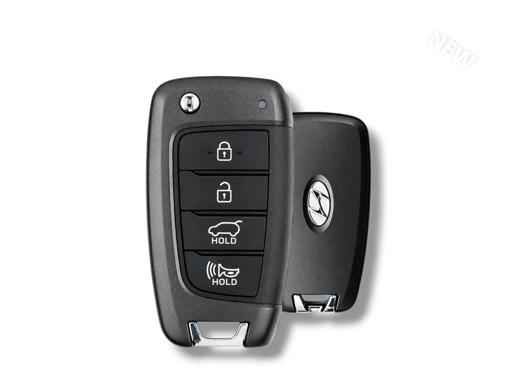 18-21 Hyundai Kona Flip Key 4-Button PN: 95430-J9500 / OSLOKA-450T (OEM)